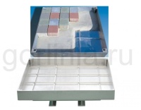 Люк уличный Drago 100 500*500 с заполняемой крышкой